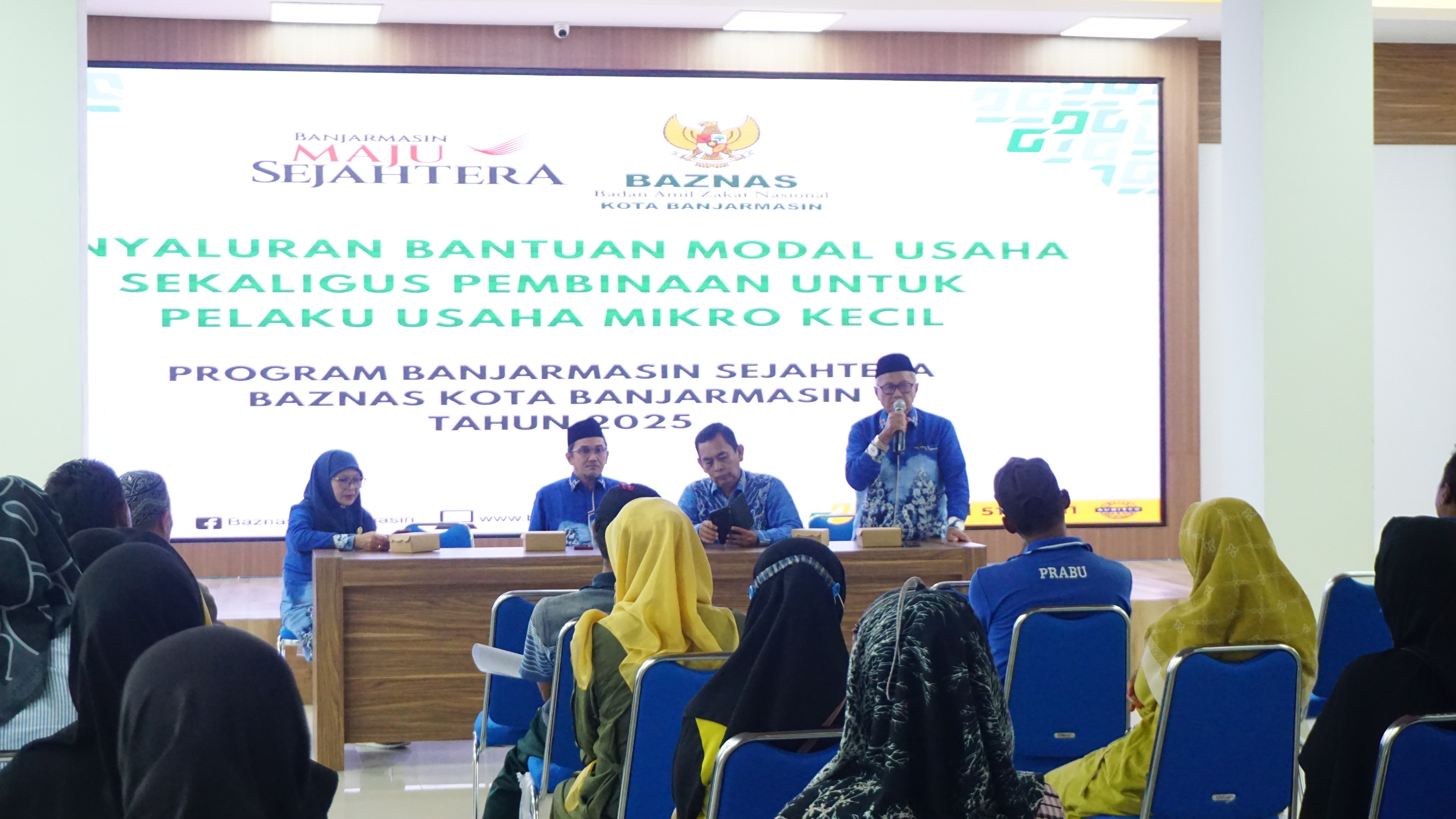 BAZNAS Kota Banjarmasin Salurkan Bantuan Modal Usaha dan Pembinaan bagi Pelaku UMK